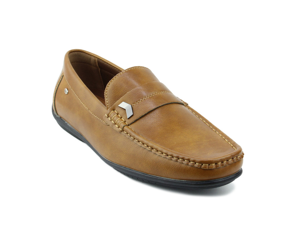 Mocasines Lob Footwear Cafés para Hombre