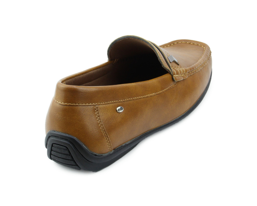 Foto 4 pulgar | Mocasines Lob Footwear Cafés para Hombre