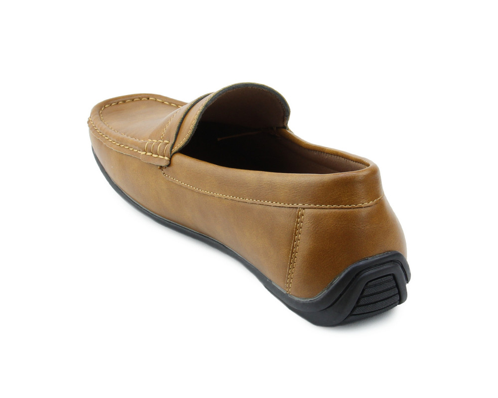 Foto 5 pulgar | Mocasines Lob Footwear Cafés para Hombre