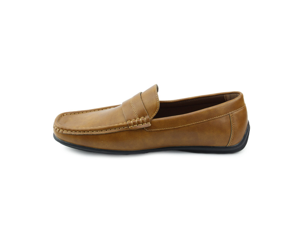 Foto 5 | Mocasines Lob Footwear Cafés para Hombre