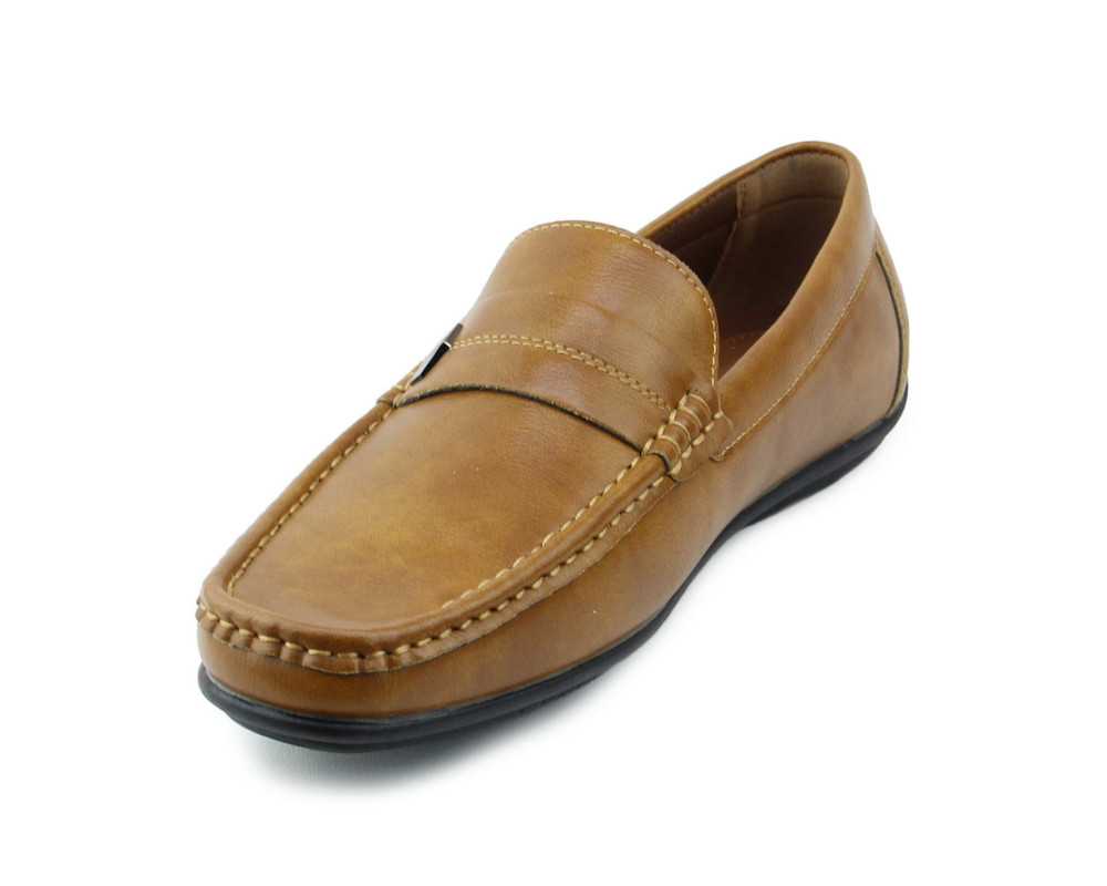 Foto 7 pulgar | Mocasines Lob Footwear Cafés para Hombre