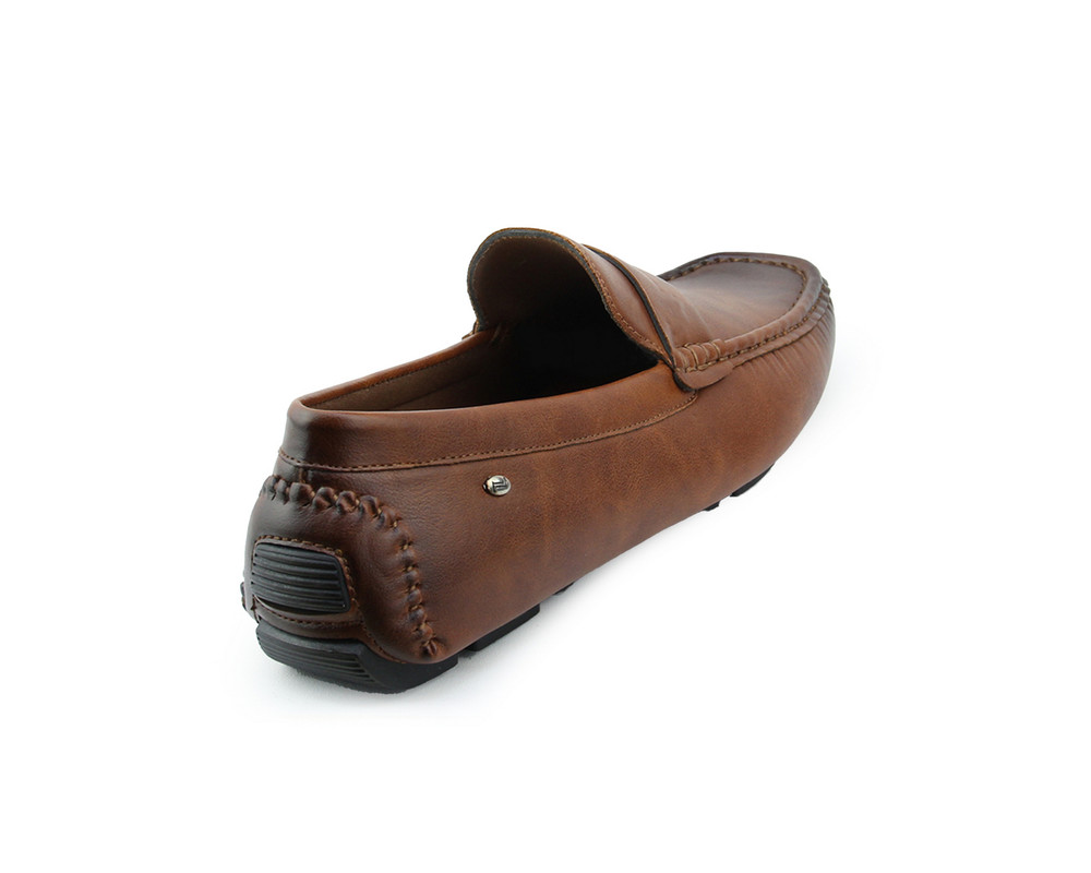 Foto 4 pulgar | Mocasines Lob Footwear PU Café 52404009 para Hombre