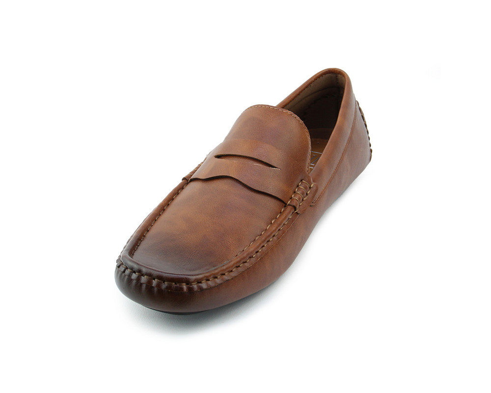 Foto 7 pulgar | Mocasines Lob Footwear PU Café 52404009 para Hombre