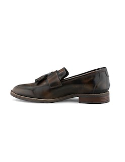 Foto 2 | Mocasines Tipo Loafer De Piel Café Dasalo Para Hombre