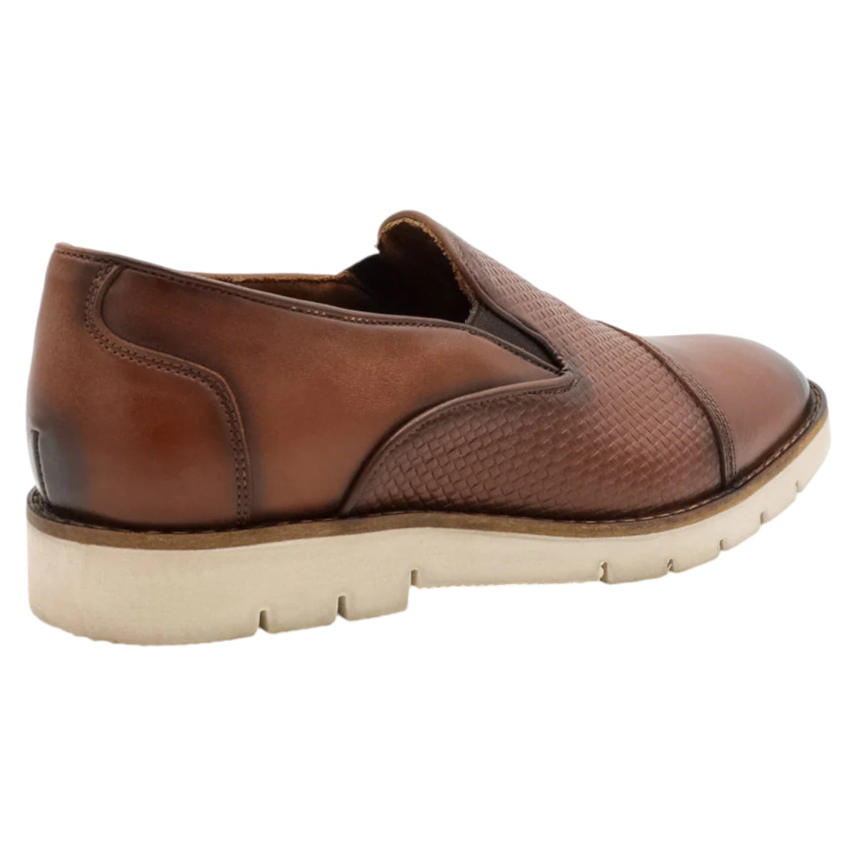 Foto 4 pulgar | Mocasines RBCollection de Piel Natural Café para Hombre