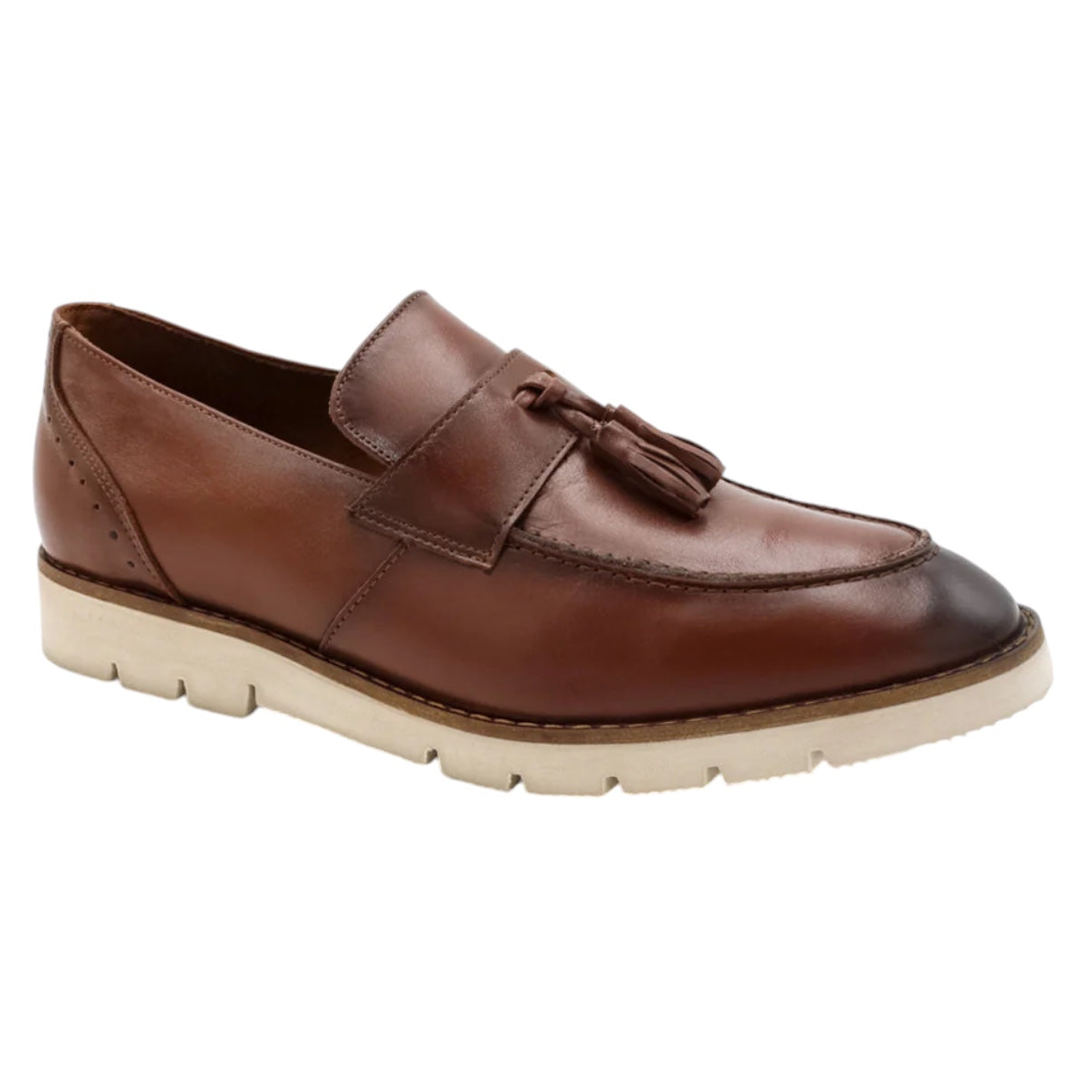 Mocasines Exterior Piel Natural Color Café Para Hombre De Rbcollection