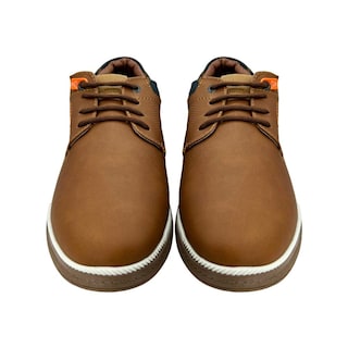 Foto 6 | Zapato Hombre Custom Style Casual Agujetas Cafe