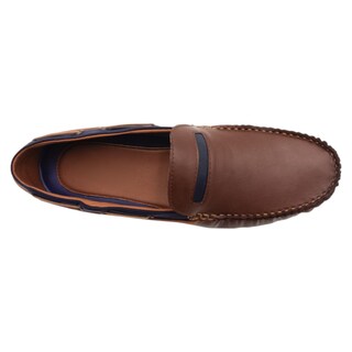 Foto 2 | Mocasines Rbcollection Exterior Piel Café para Hombre