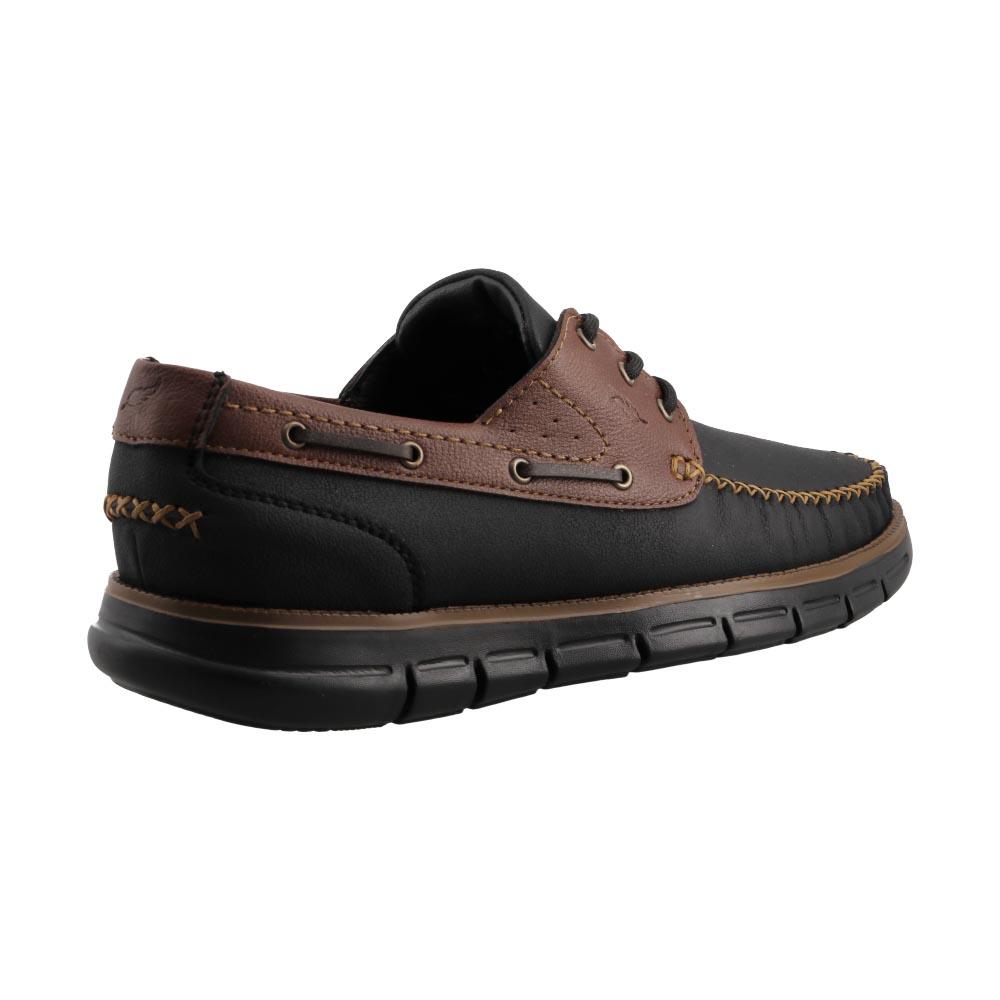 Foto 3 | Mocasin Vestir Casual Custom Comodos Hombre Negro