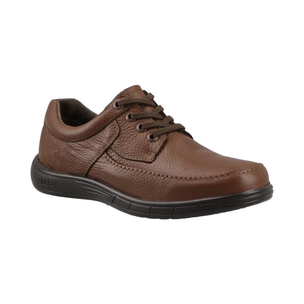 Mocasin Resistente La Pag Hombre Confort Ajustable Ligero Cafe
