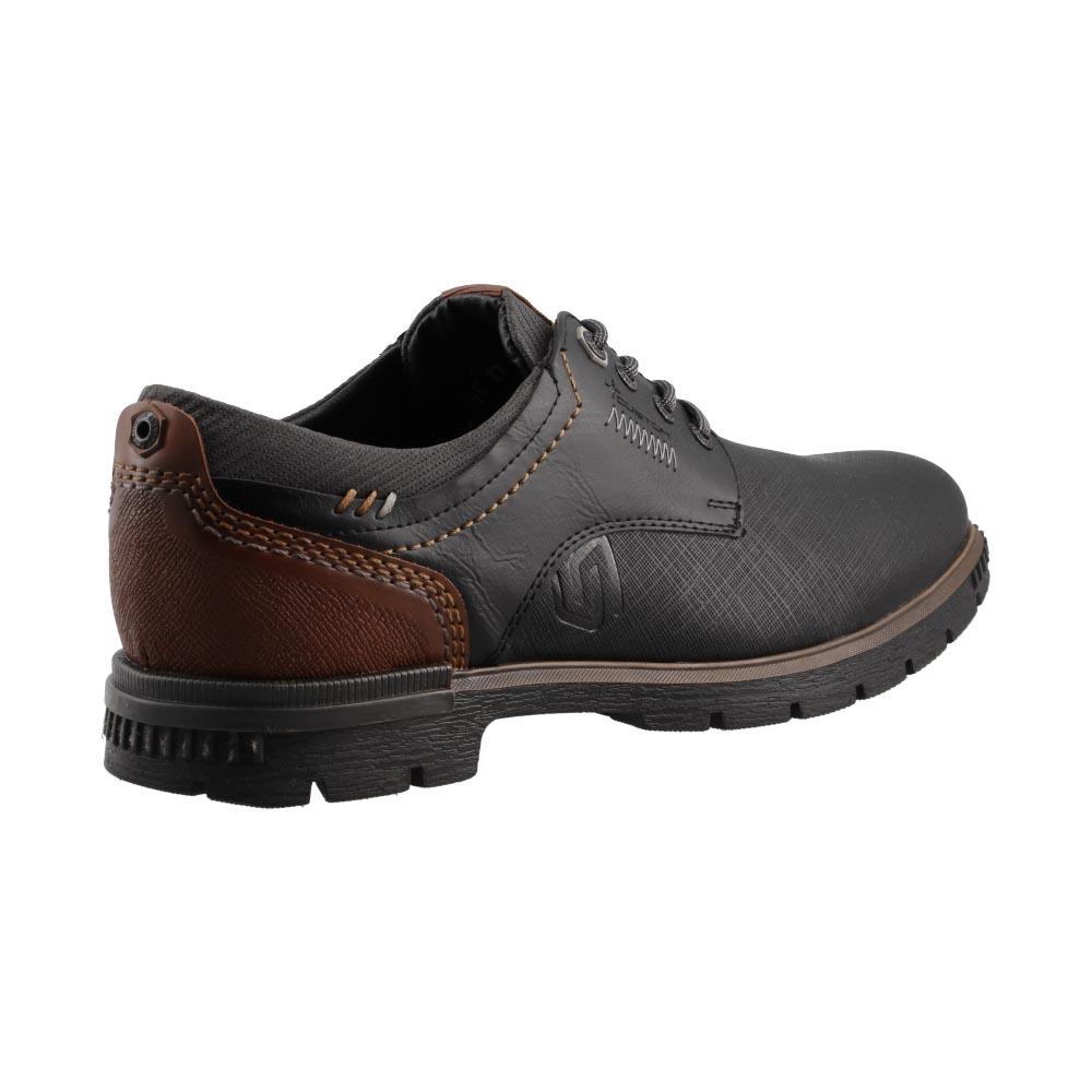 Foto 3 | Mocasin Casual Custom Hombre Versatil Negro