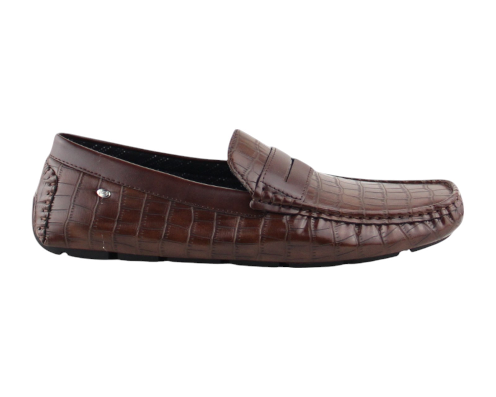 Foto 3 pulgar | Driver Para Hombre Lob Footwear Pu Croc Café 52404522
