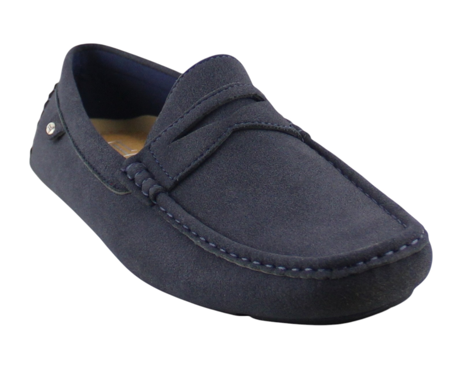 Foto 2 pulgar | Driver Para Hombre Lob Footwear Pu Suede Azul 52404519