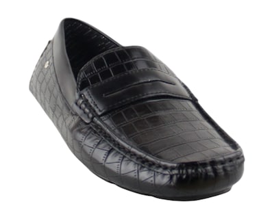 Foto 1 | Driver Para Hombre Lob Footwear Pu Croc Negro 52404521