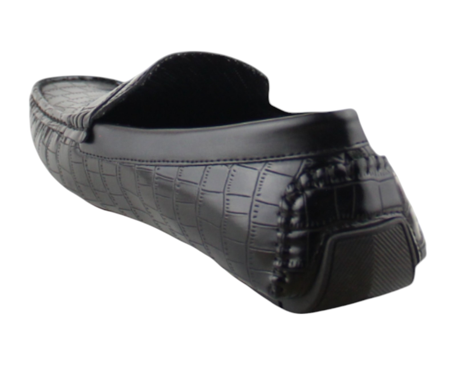 Foto 5 pulgar | Driver Para Hombre Lob Footwear Pu Croc Negro 52404521