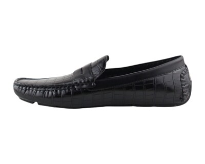 Foto 5 | Driver Para Hombre Lob Footwear Pu Croc Negro 52404521