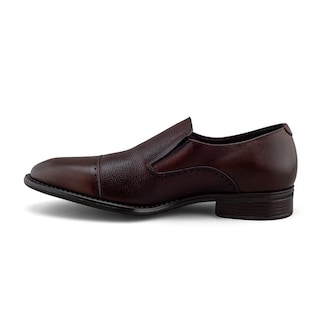 Foto 4 | Zapato Slip-on Café Para Hombre De Piel Con Detalles Elegantes