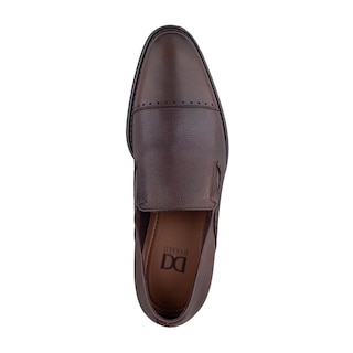 Foto 5 | Zapato Slip-on Café Para Hombre De Piel Con Detalles Elegantes