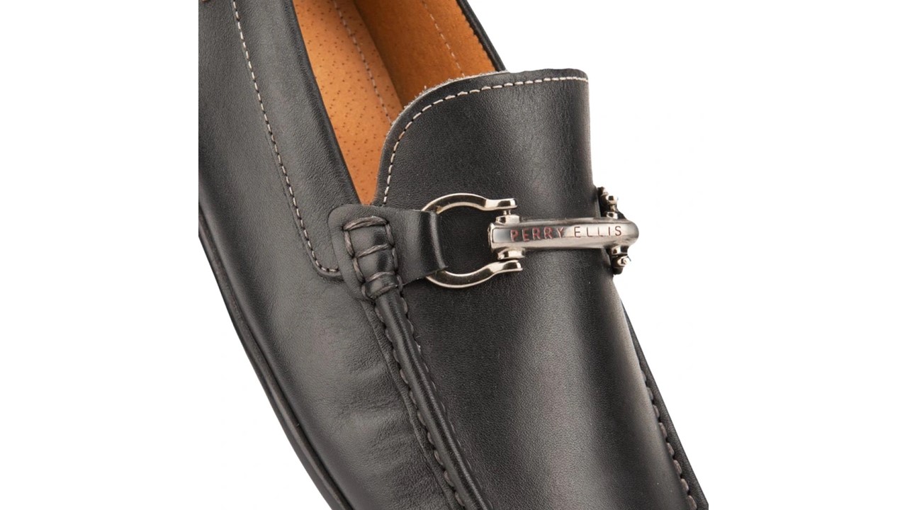 Foto 5 pulgar | Mocasin Casual Perry Ellis 6554 Negro
