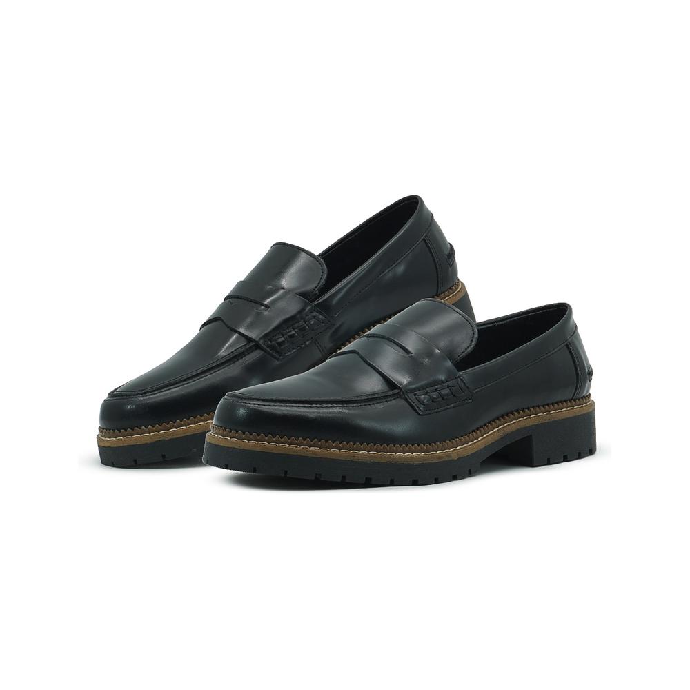 Zapato Para Hombre Mocasin Formal De Vestir Piel Vacuno Negro