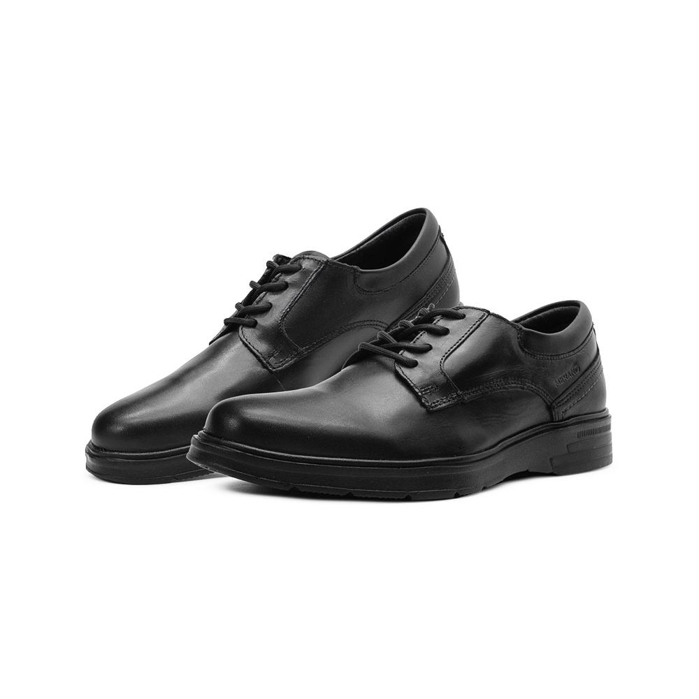 Foto 2 pulgar | Zapato De Vestir Juvenil Formal Choclo Negro Merano Negro