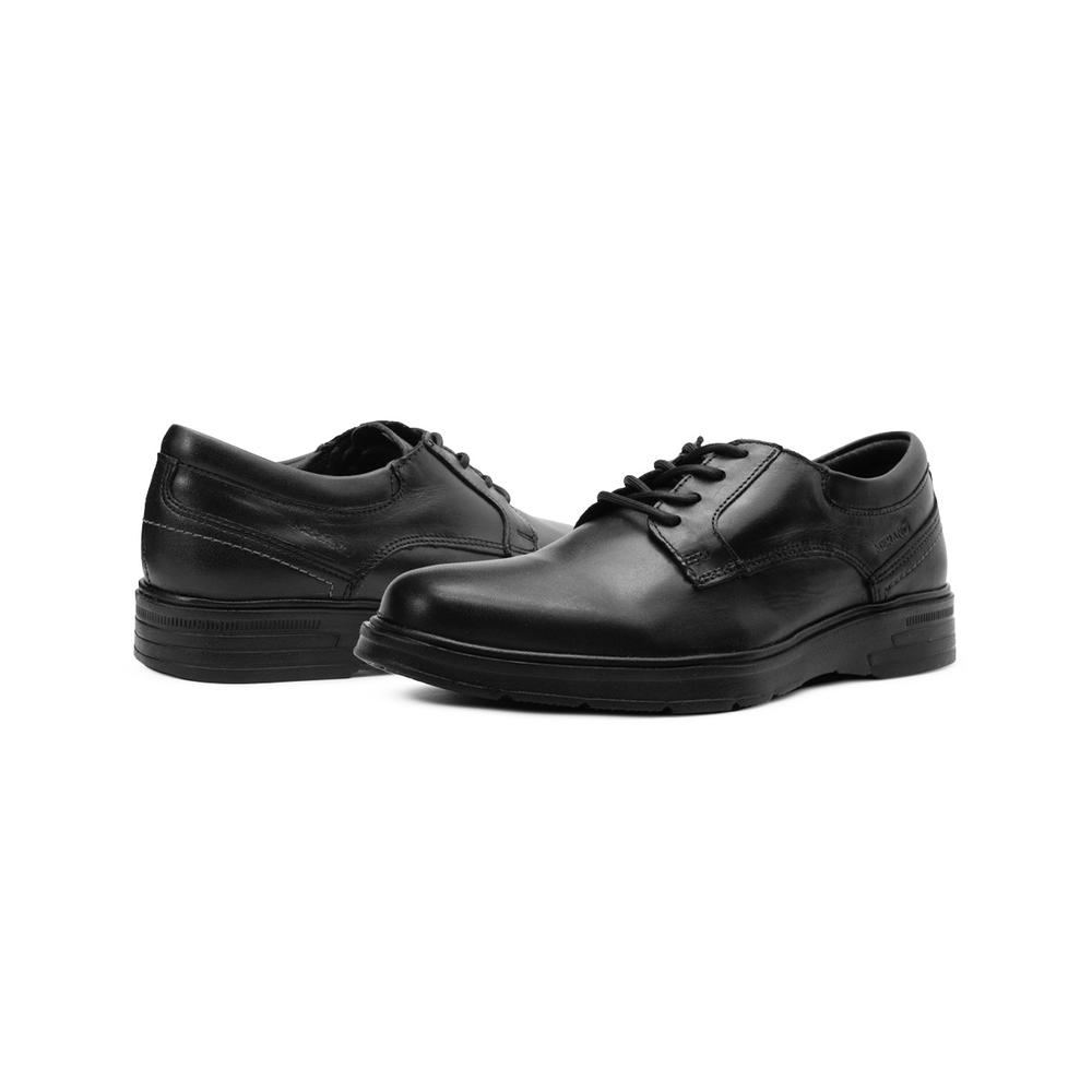 Foto 3 pulgar | Zapato De Vestir Juvenil Formal Choclo Negro Merano Negro