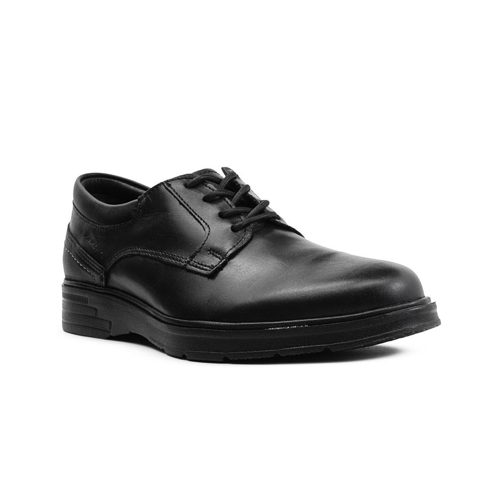 Foto 5 pulgar | Zapato De Vestir Juvenil Formal Choclo Negro Merano Negro