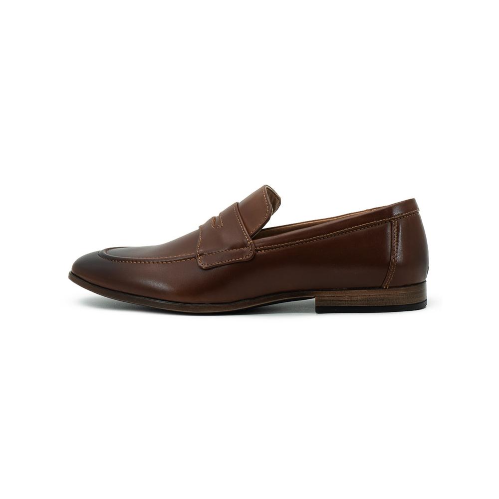 Foto 5 | Zapato Para Hombre Mocasín De Vestir Christian Gallery Tan Cafe
