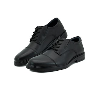 Foto 1 | Derby Merano Para Caballero De Vestir Oficina Elegante Negro Negro