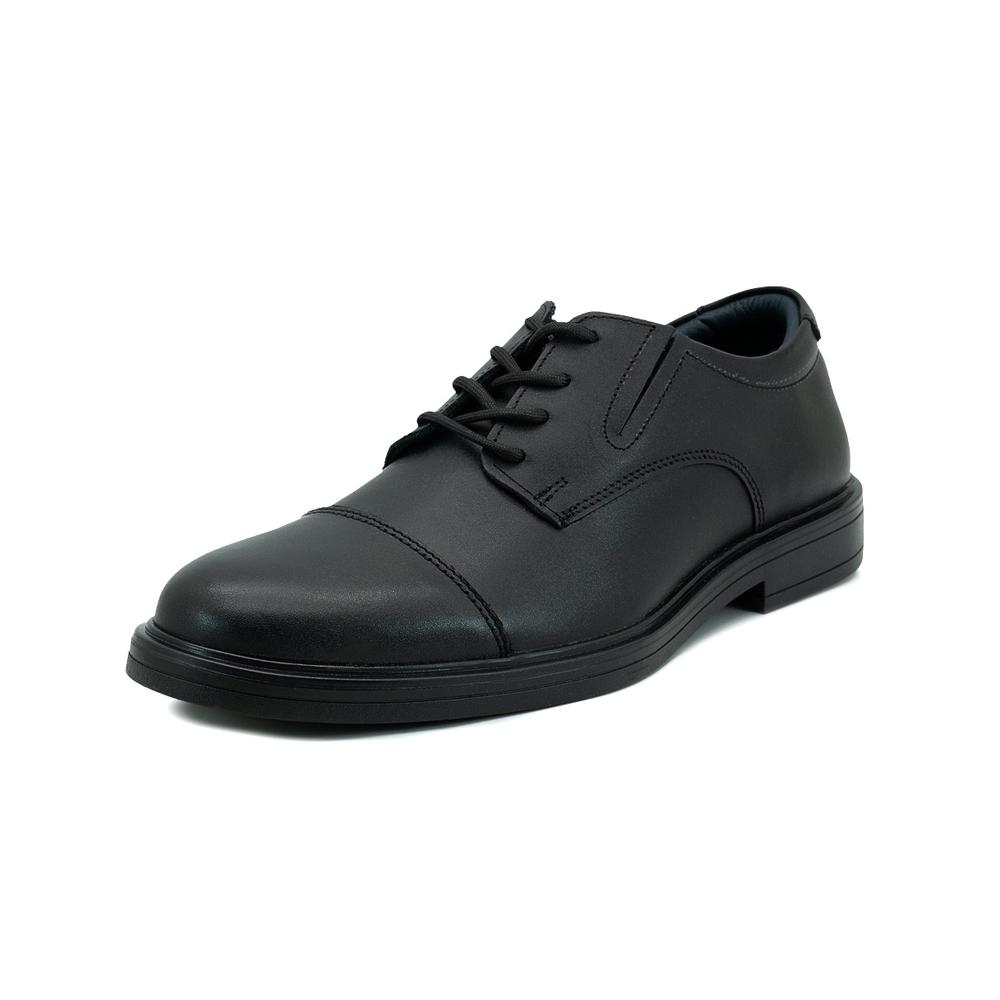 Foto 4 pulgar | Derby Merano Para Caballero De Vestir Oficina Elegante Negro Negro