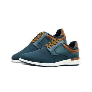 Foto 1 | Zapato Oxford Christian Gallery Para Hombre Cómodos Marino Azul Marino