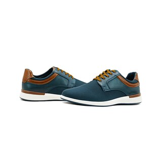 Foto 2 | Zapato Oxford Christian Gallery Para Hombre Cómodos Marino Azul Marino