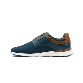 Foto 5 | Zapato Oxford Christian Gallery Para Hombre Cómodos Marino Azul Marino