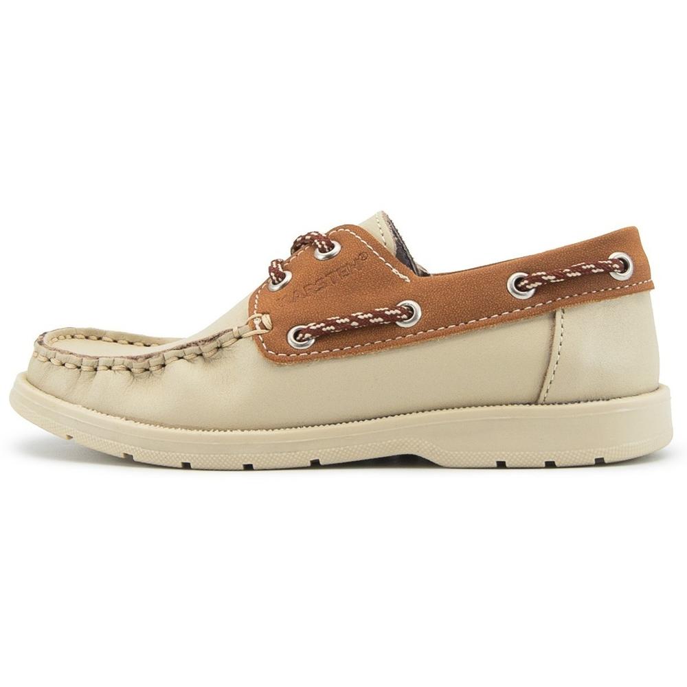 Foto 3 | Zapato De Piel Karsten Estilo Mocasin Beige/cafe 18-24 Beige
