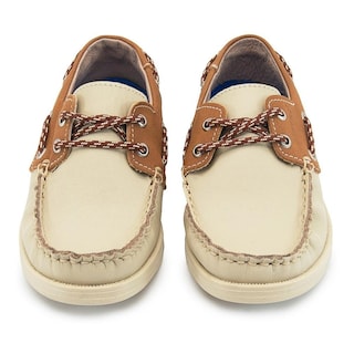 Foto 5 | Zapato De Piel Karsten Estilo Mocasin Beige/cafe 18-24 Beige