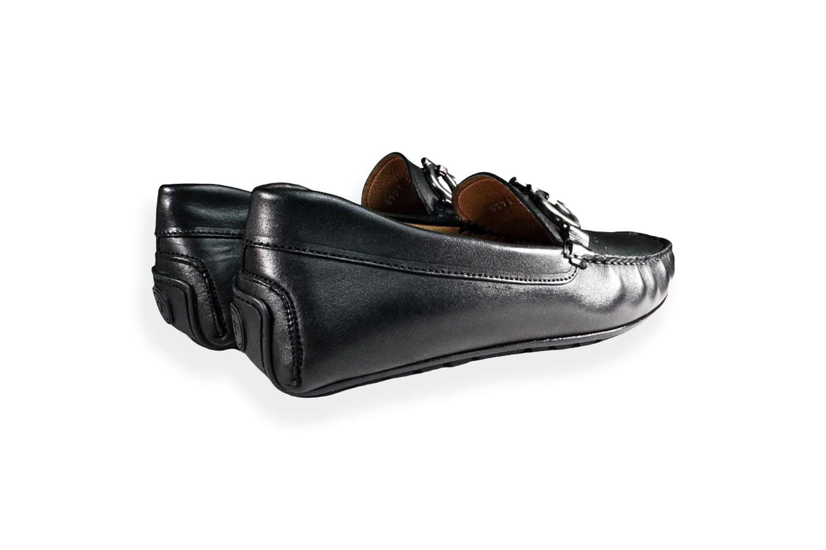 Foto 4 pulgar | Mocasín Casual Hombre Benissimo 1602 Piel Negra Hebilla