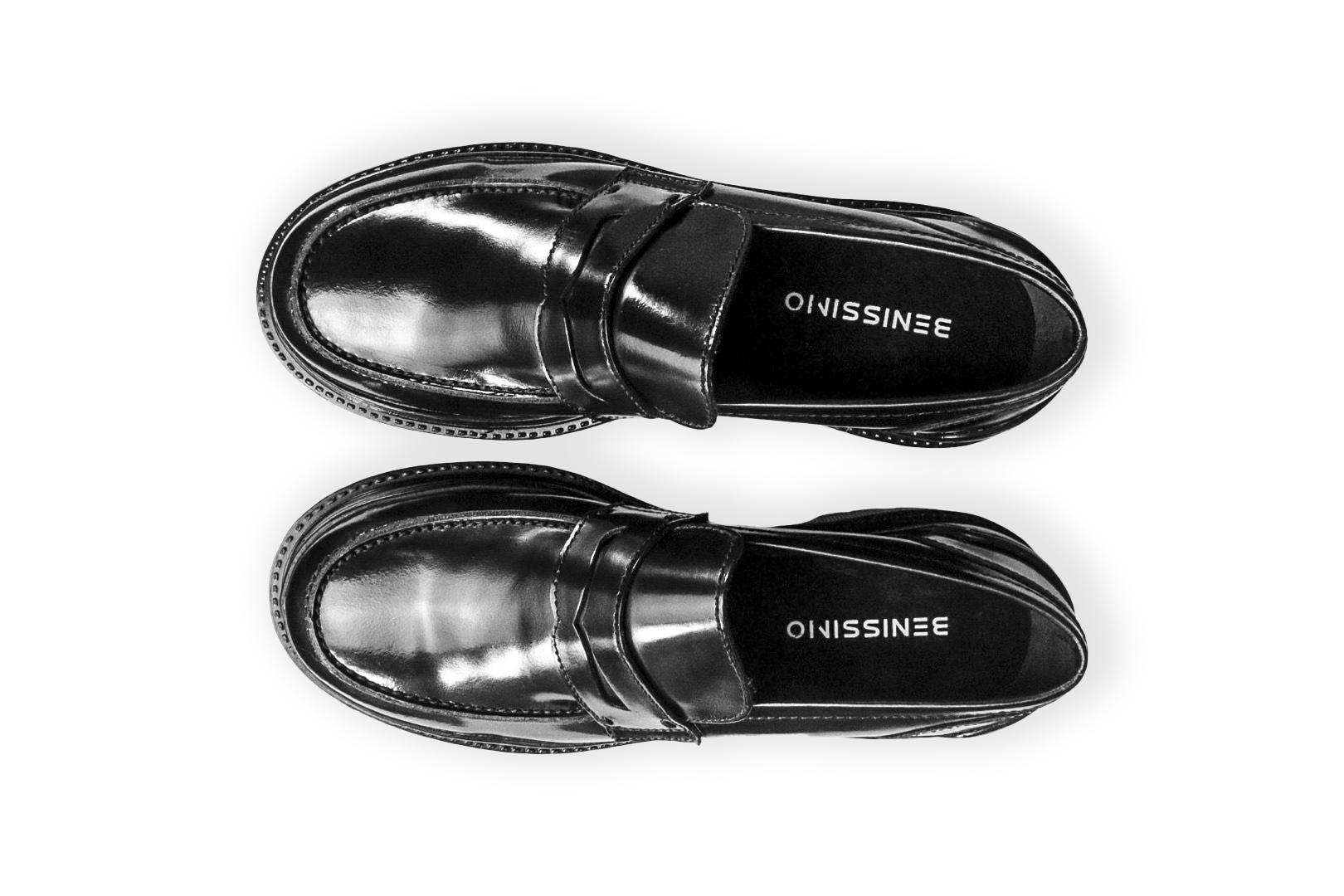 Foto 5 pulgar | Mocasín Moderno Hombre Benissimo 8000 Piel Negra