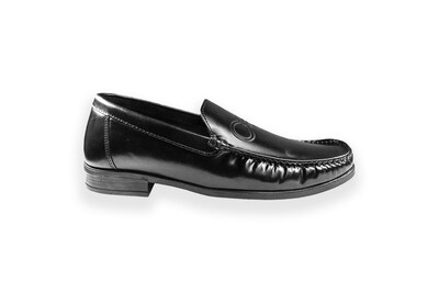 Foto 1 | Mocasín Hombre Benissimo 818 Piel Genuina Negro Formal