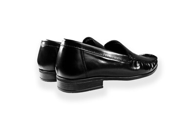 Foto 3 | Mocasín Hombre Benissimo 818 Piel Genuina Negro Formal