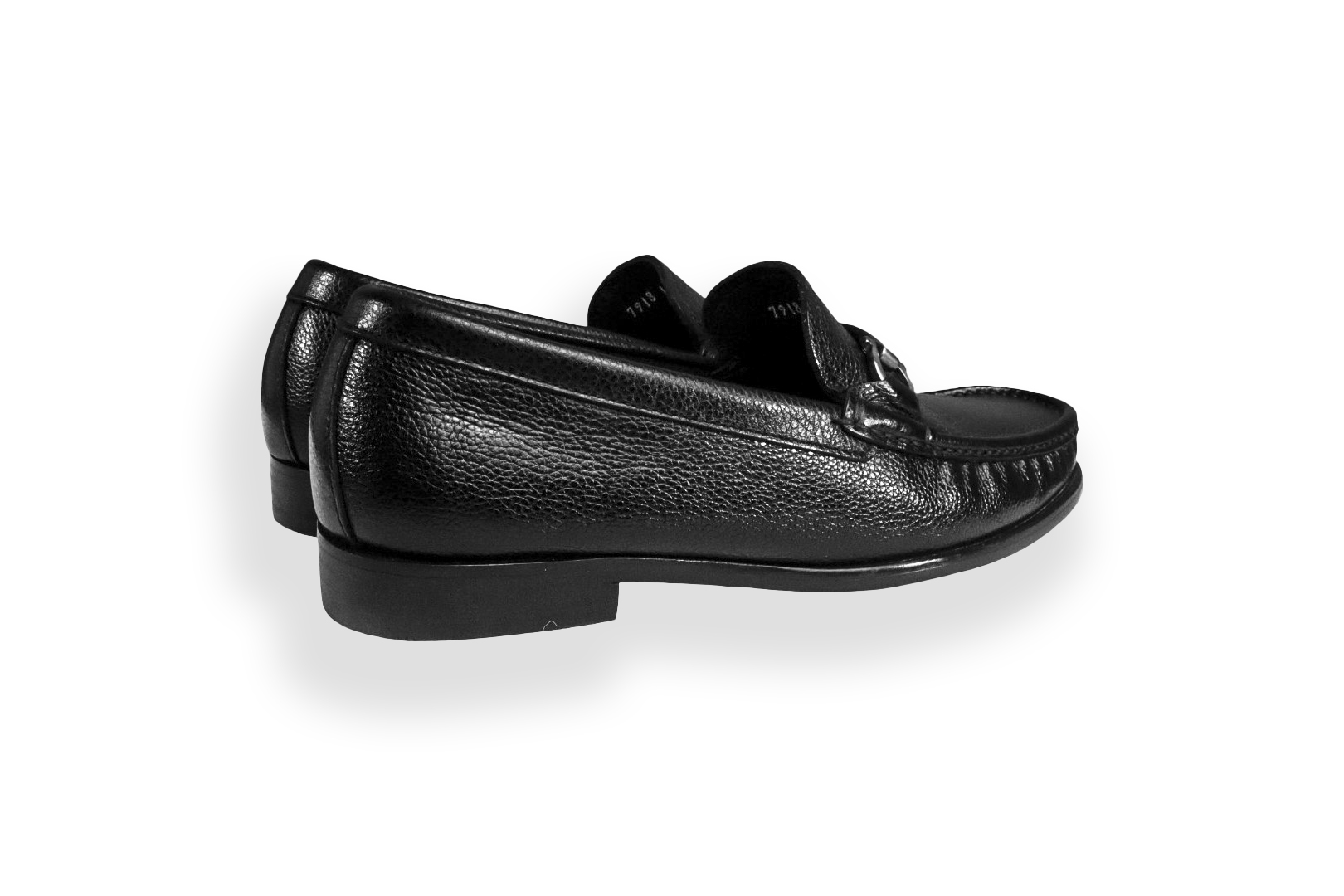 Foto 4 pulgar | Mocasín Casual Hombre Benissimo 1903 Piel Negra Hebilla