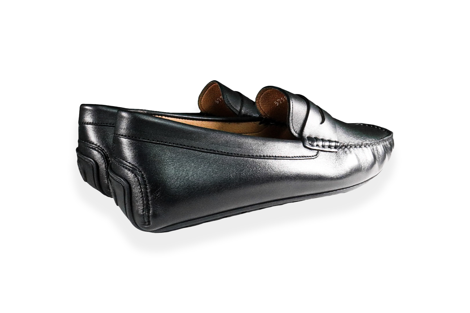 Foto 3 | Mocasín Casual Hombre Benissimo 1601 Piel Negra Cómodo