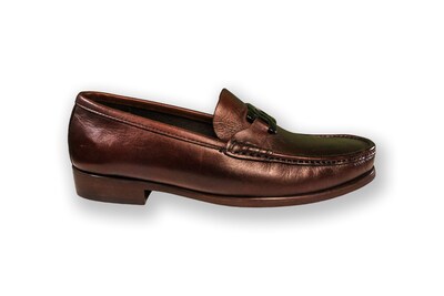 Foto 1 | Mocasín Casual Hombre Benissimo 1904 Piel Cafe Hebilla
