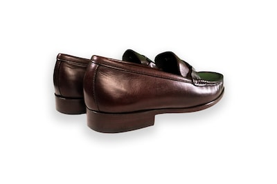 Foto 3 | Mocasín Casual Hombre Benissimo 1904 Piel Cafe Hebilla