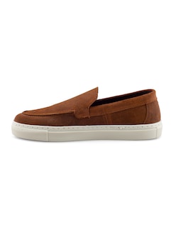 Foto 4 | Zapato Mocasín Tipo Sneaker Para Hombre En Gamuza Encerada