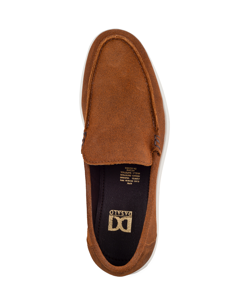 Foto 6 pulgar | Zapato Mocasín Tipo Sneaker Para Hombre En Gamuza Encerada