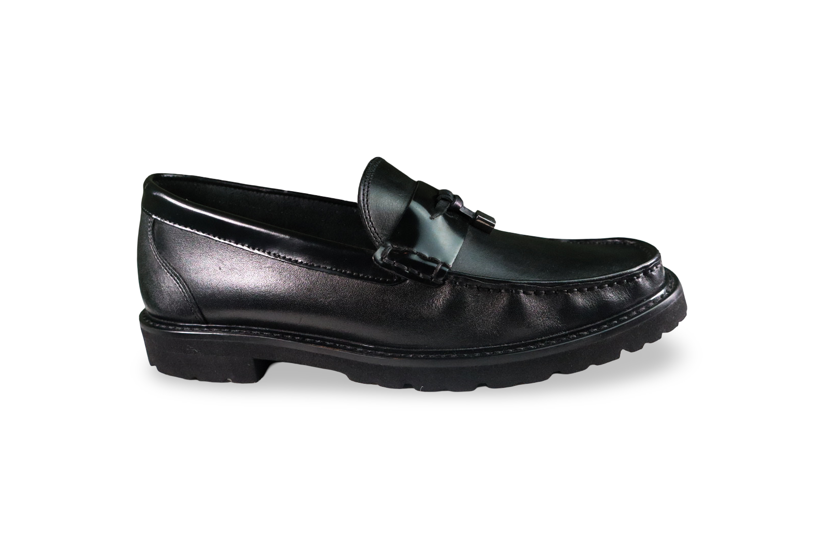 Foto 2 pulgar | Mocasín Hombre Benissimo 5104 Piel Negro Formal