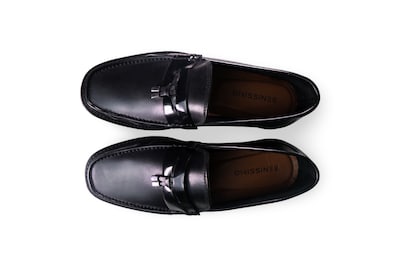 Foto 4 | Mocasín Hombre Benissimo 5104 Piel Negro Formal