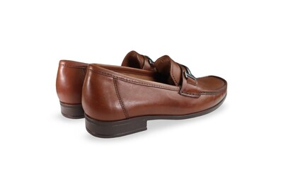Foto 3 | Mocasín Formal Hombre Benissimo 817 Piel Café