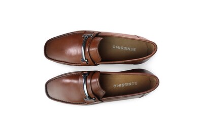 Foto 4 | Mocasín Formal Hombre Benissimo 817 Piel Café