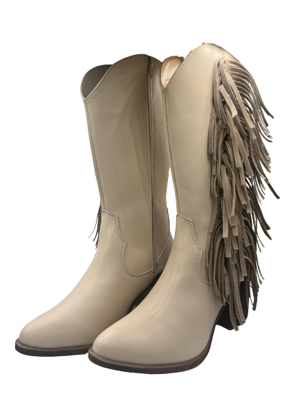 Botas Zenda Shoes color Nude para Mujer